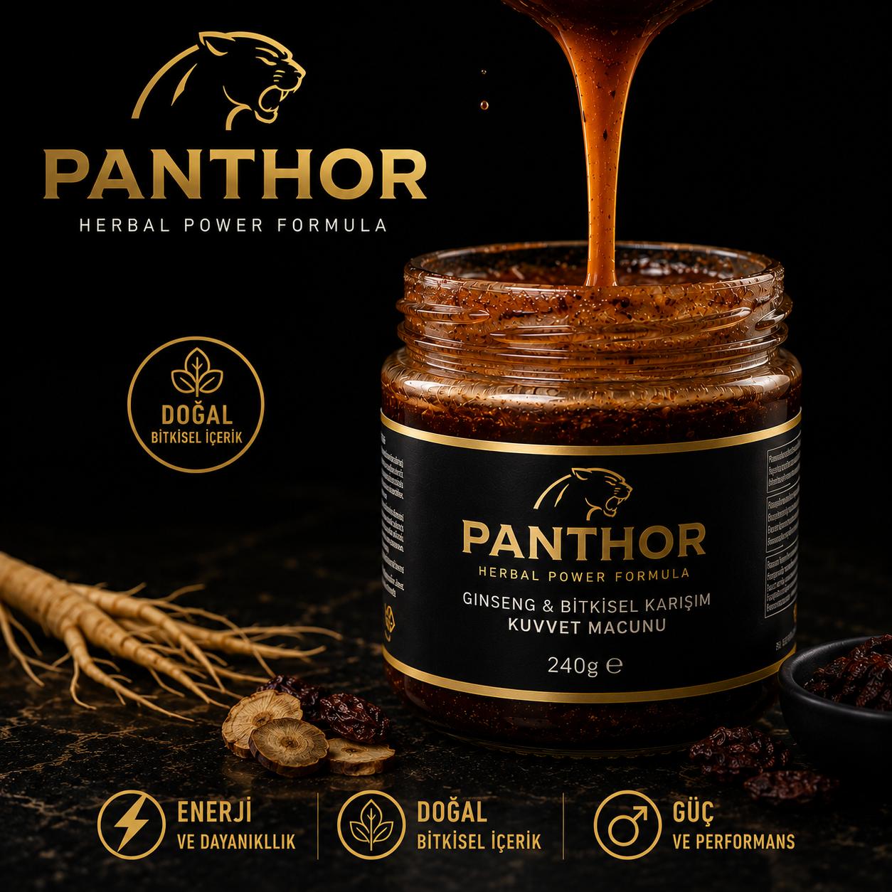 Performans Destekleyici Ginseng Bitkisel Macun