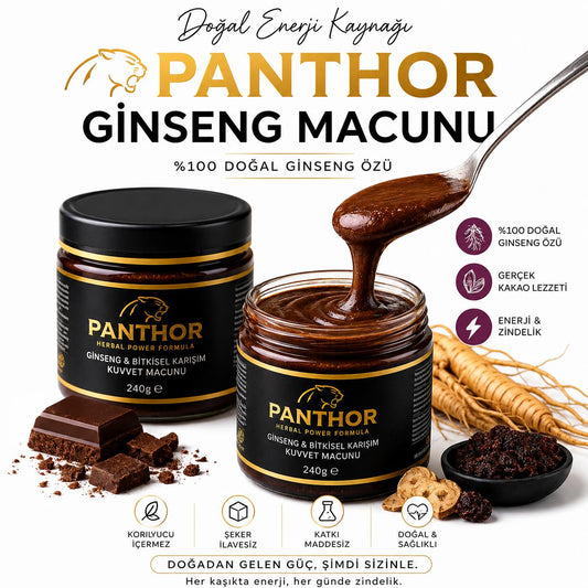 Performans Destekleyici Ginseng Bitkisel Macun